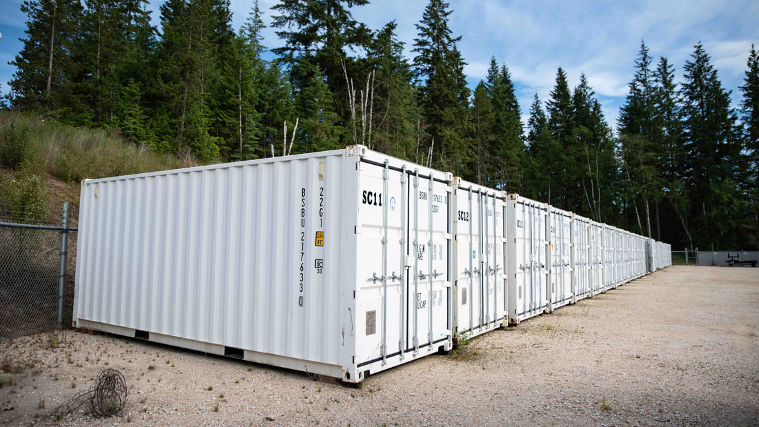 Portable Storage Containers in Salmon Arm at ABC Storage